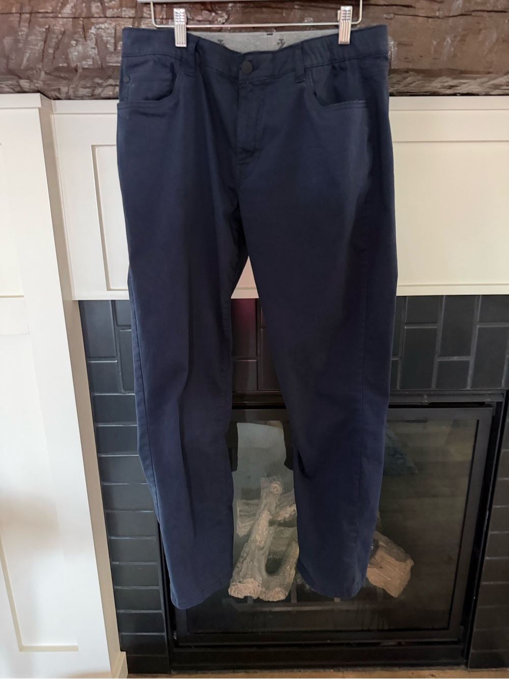 IZOD Men’s 34x34 Navy Slim Fit Stretch Pants